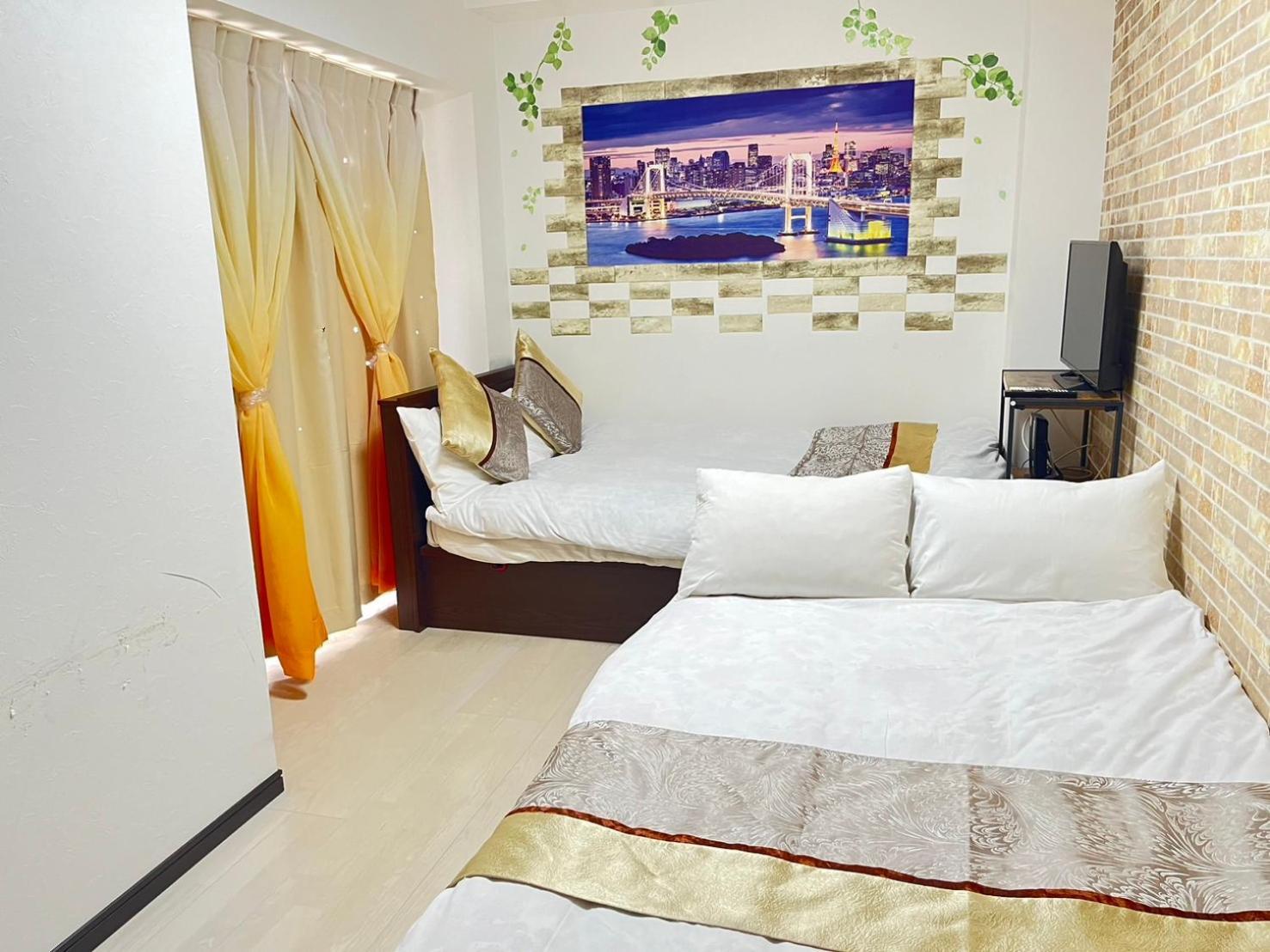 403 Oshiage Sta 3Mins Walk! Wi-Fi & Elevator 4Pax Apartment Tokyo Luaran gambar